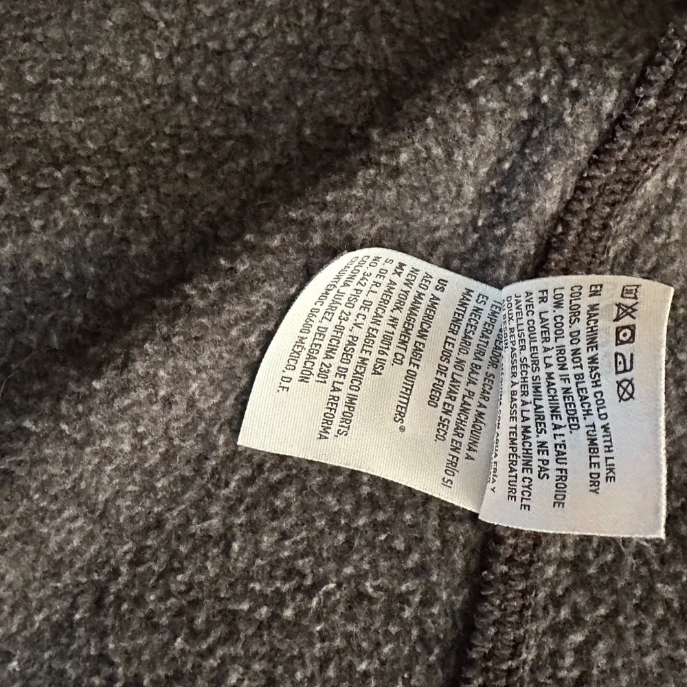 American Eagle zip down gray jacket size XS - Picture 11 of 12